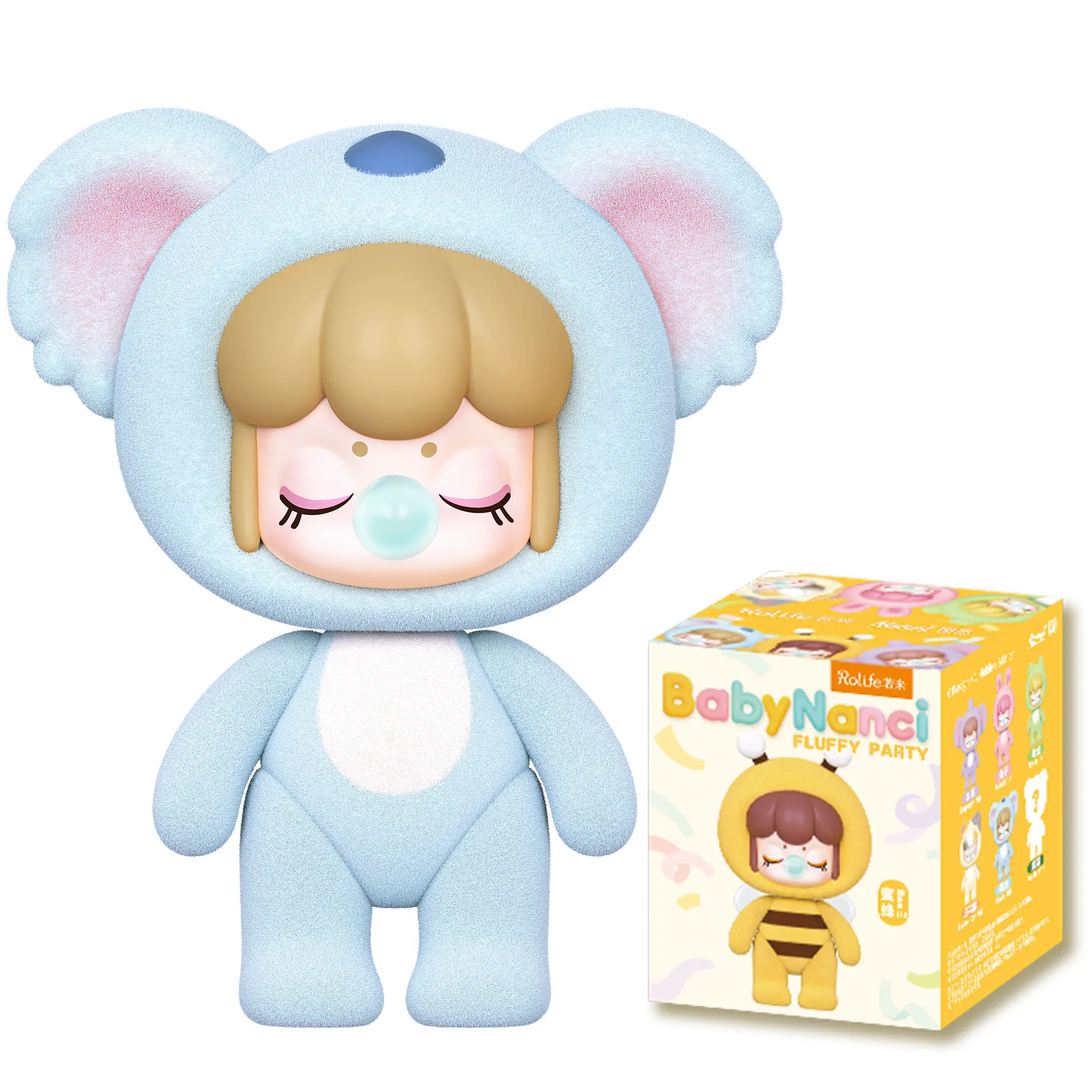 

Rolife Nanci Blind Box Fluffy Party Series Cute Action Figure Kawaii Figures Blind Bags Creative Gift for Girls Women