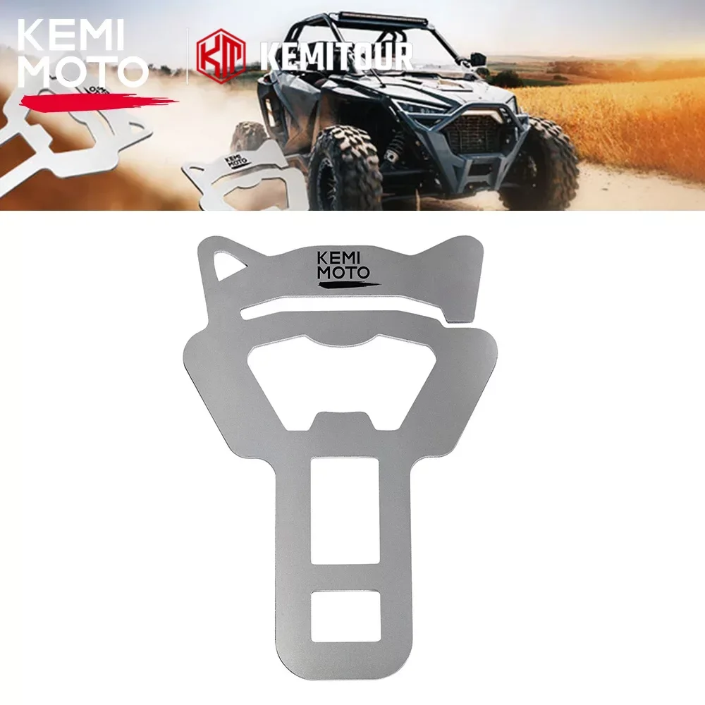 KEMIMOTO UTV Bottle Opener Seat Belt Compatible with Polaris RZR XP 4 XP /XP4 1000 570 800 Ranger General for Arctic Cat