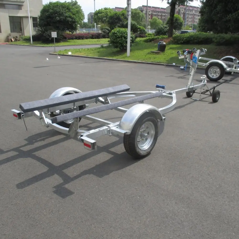 

Горячий оцинкованный двухъярусный прицеп PWC для гидроциклов и лодок