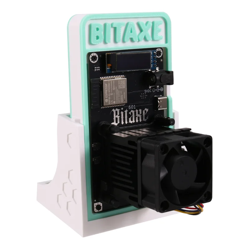 

New!!Bitaxe Gamma 601 Solo Miner 1.2TH/S 18-22W BM1370 Asic From Antminer S21 Pro BTC Crypto Miner Upgrade Stand