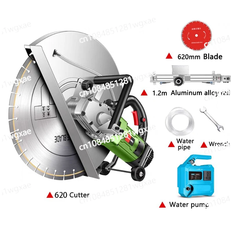 Fully Automatic Wall Cutting Machine, Reinforced Concrete Slotting Machine, Door and Window Sliding Rail Slotting Machine