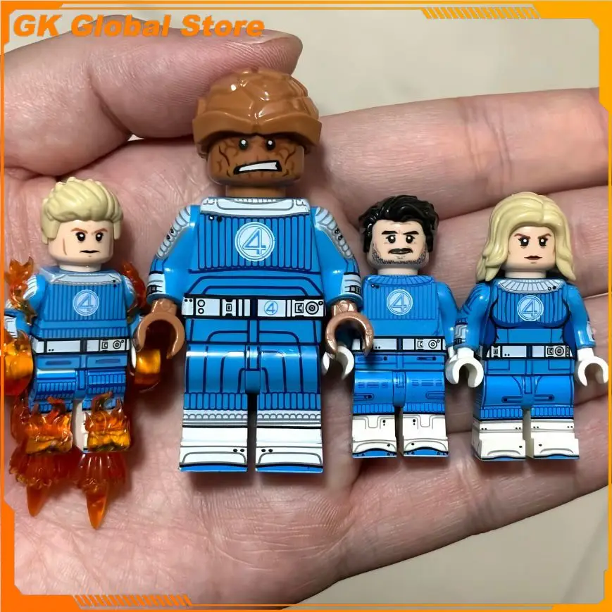 New Fantastic Four Galactus Building Block Figure Assembled Model Toy Superhero Decoration Ornaments for Puzzle Movie Theme