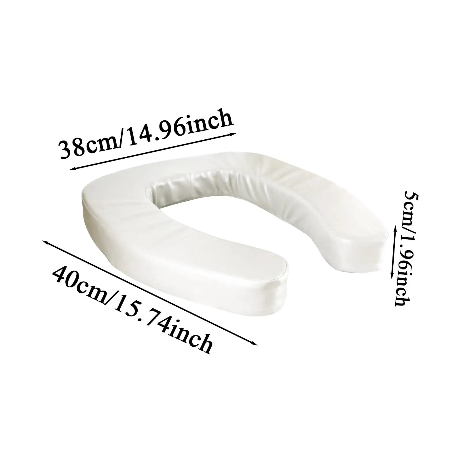 Non-slip Toilet Seat Waterproof Risers Senior Ergonomic Assist Padded Seat Toilet Lift Assist For Elderly Disabled Pregnant Home image 6