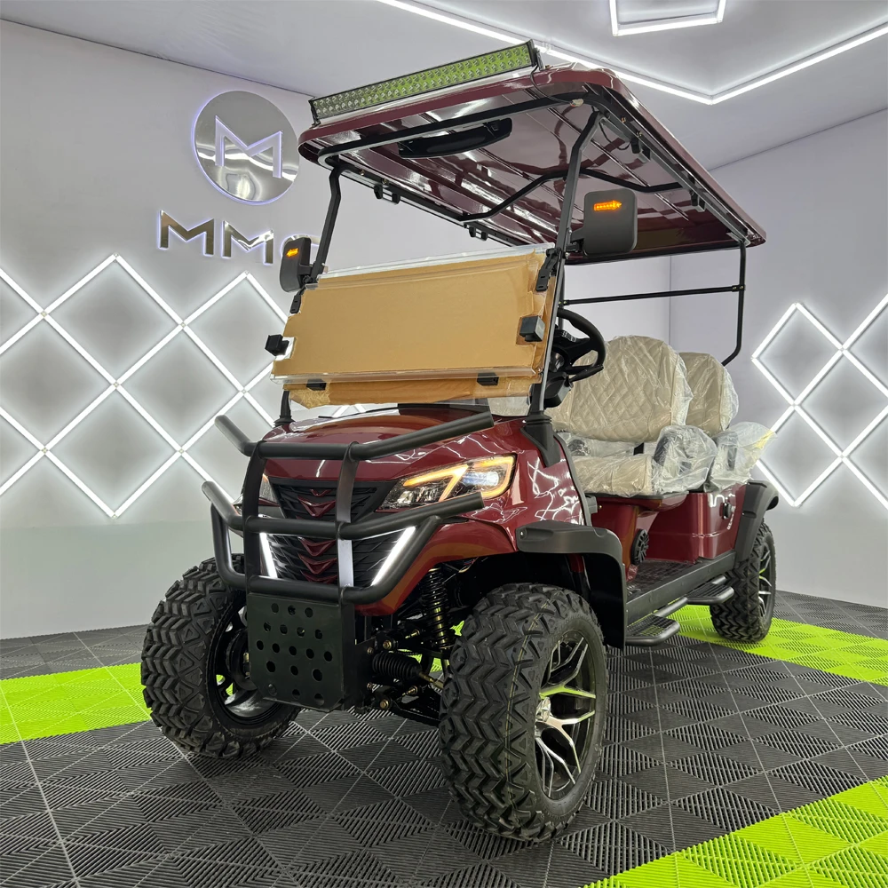 2025 جديد 4 + 2 6 مقاعد عربات كهربائية فائدة مركبة عربات التي تجرها الدواب على الطرق الوعرة بسرعة سريعة