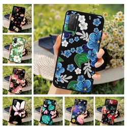 For TCL 20E Cases 20Y 20S 20B 2022 3D Soft TPU Relief Flower Silicone Emboss Phone Cases For TCL 20Y Back Covers Fundas TCL 20S