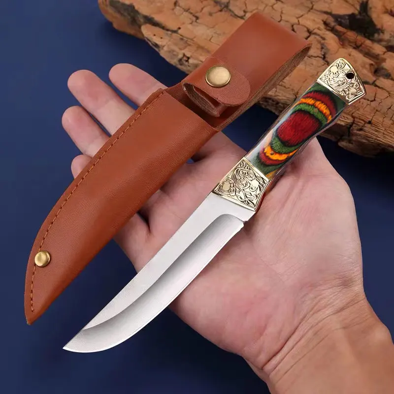 Stainless steel kitchen knife bone knife chef knife fruit knife cooking barbecue meat knife