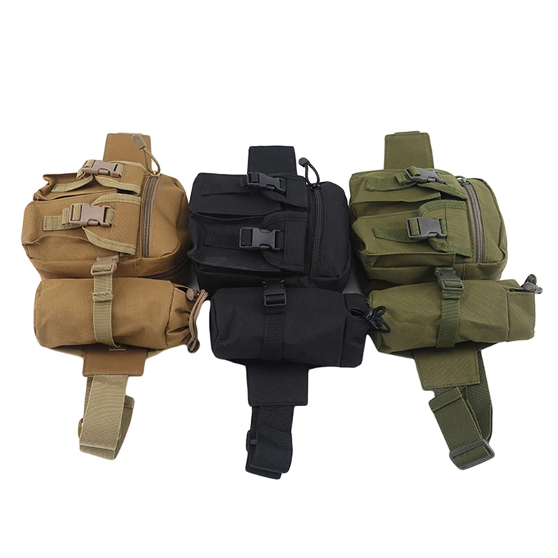 Waterproof Crossbody Bag Hunting Accessories Tactical Drop Leg Bag Waist Oxford Cloth Motorcycle Pocket