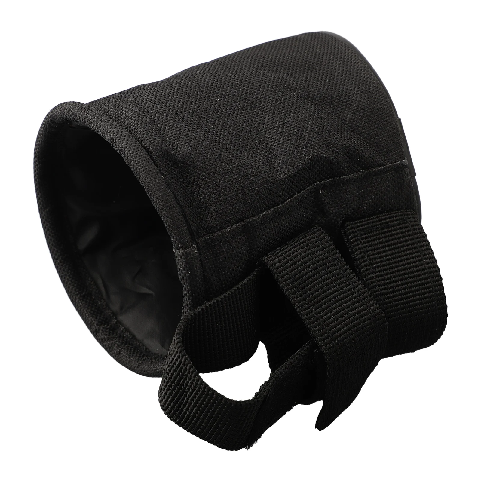 1pc Cup Sleeve Water Cup Holder Storage Bag Chair Side Black Storage Bags Outdoor Riding Camping Hiking Furniture Accessories