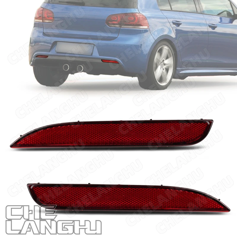 

Для VW Golf 6 MK6 R20 2009 2010 2011 2012 2013 Автомобильный задний бампер угловой отражатель декоративный подвесной светильник