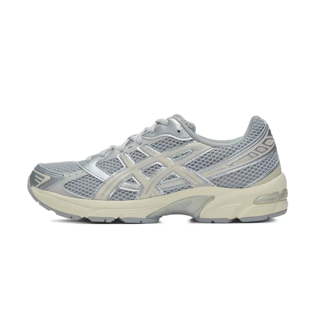 ASICS Gel-1130 Comfortable Non-Slip Versatile Durable Low-Top Casual Running Shoes for Women in Silver-Gray Color 1202A164-023