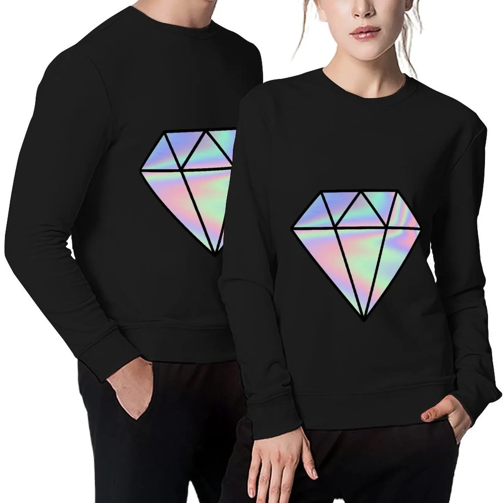 

Holo Diamond Pullover aesthetic clothing tracksuit men tracksuits men clothes pullover