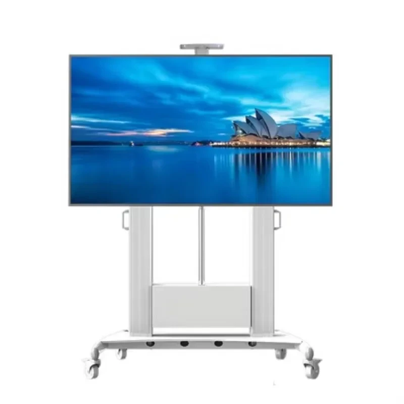 Motorized Lift Screen Heavy D-uty TV Mount Cart Fits Most -0 Inch Flat Panel LED LCD TV Loading 4kgs 00lb
