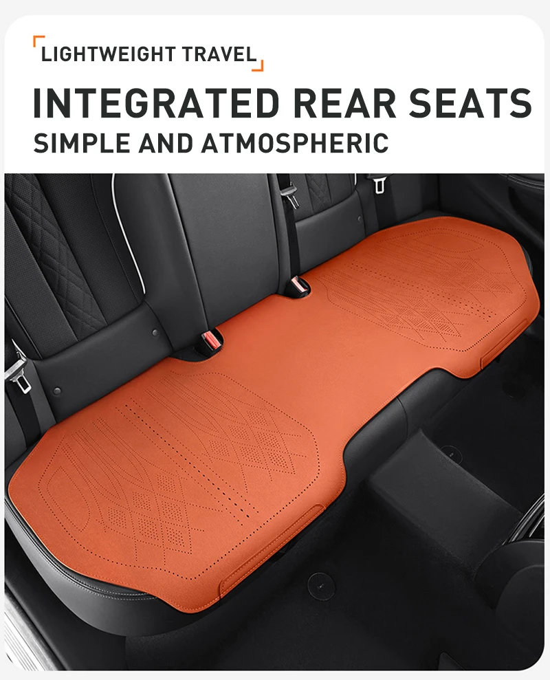 Auto Sitzbezüge Schutz Set Universal Auto Vorne Hinten Kissen Pad Wildleder Leder Vier Saison Sitzbezüge Matte Auto Zubehör – Detail 5