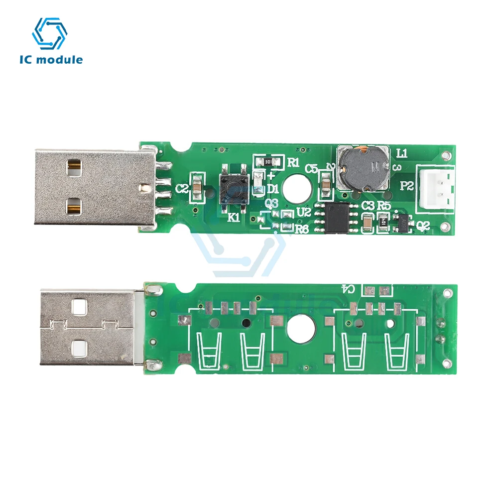 1.5-2W USB Mini Single Spray Humidifier Atomization Module Ultrasonic Atomizing Humidifier Module Air Atomization Driver Board