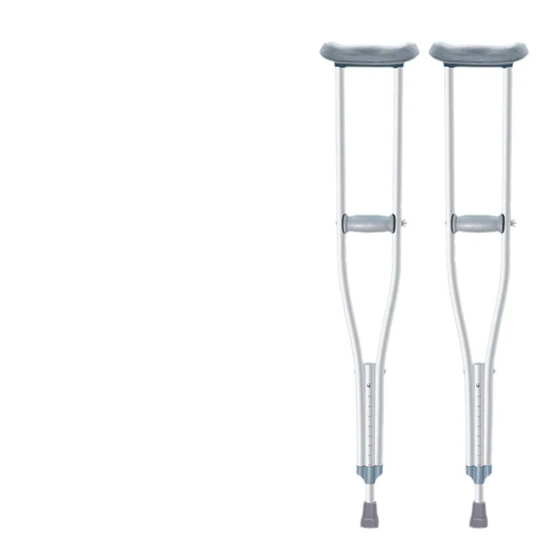 

Underarm crutches, double fractures, medical non-slip crutches, light walkers, elderly single-arm female, young disabled