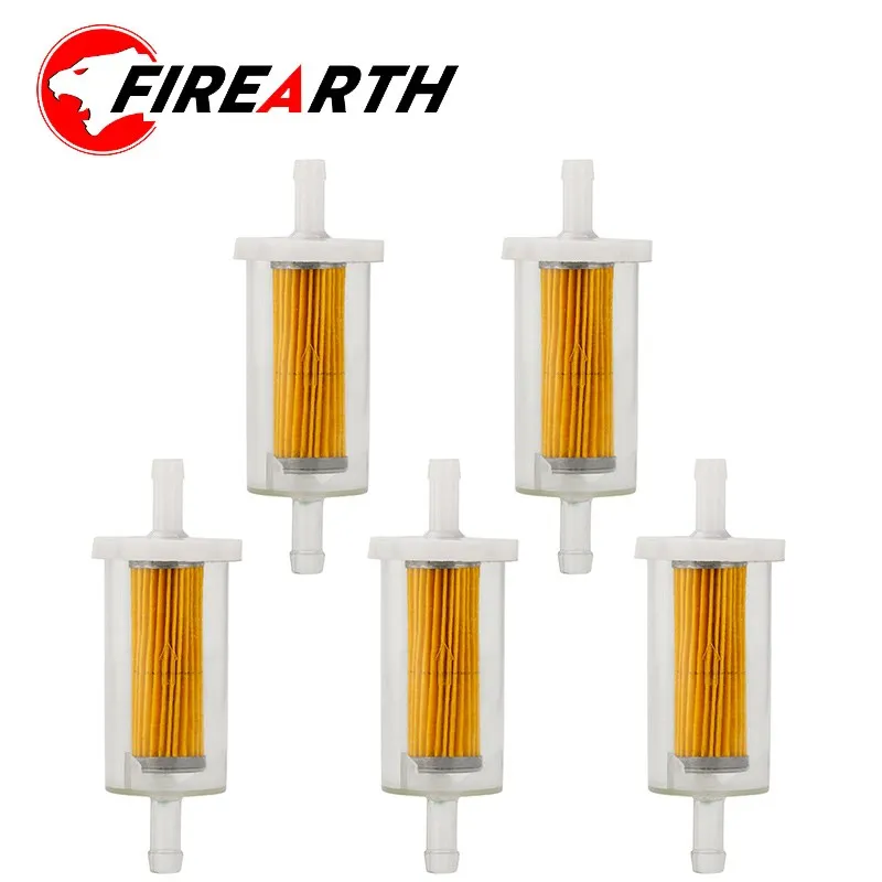 Inline Gas Fuel Filter Pipes 1/5pcs for Y20709 25 050 22-S E7187-82150 715960 149220601 AM116304 38283 Lawn Mower  Accessories