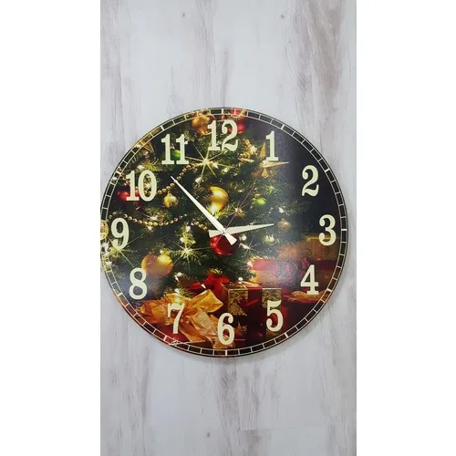 Tude Christmas Design Wall Clock