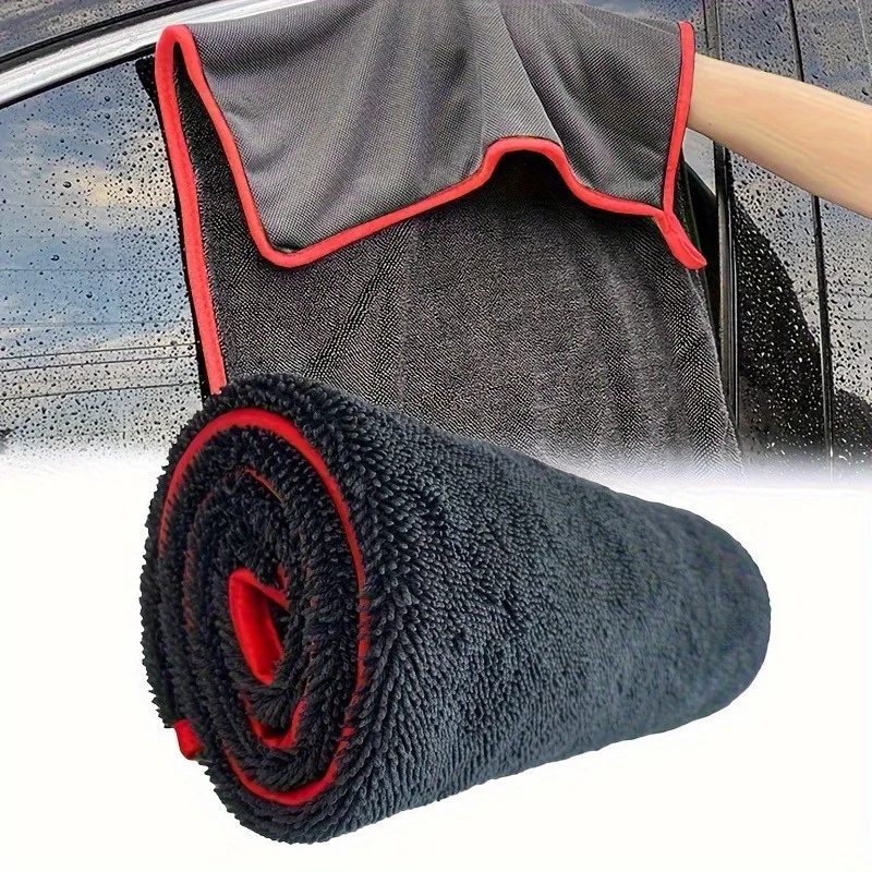 Vehicle Drying Towel Double-Sided Ultra Absorbent Thickening Technology High-absorbency Extra Large Microfiber Car Drying Towel