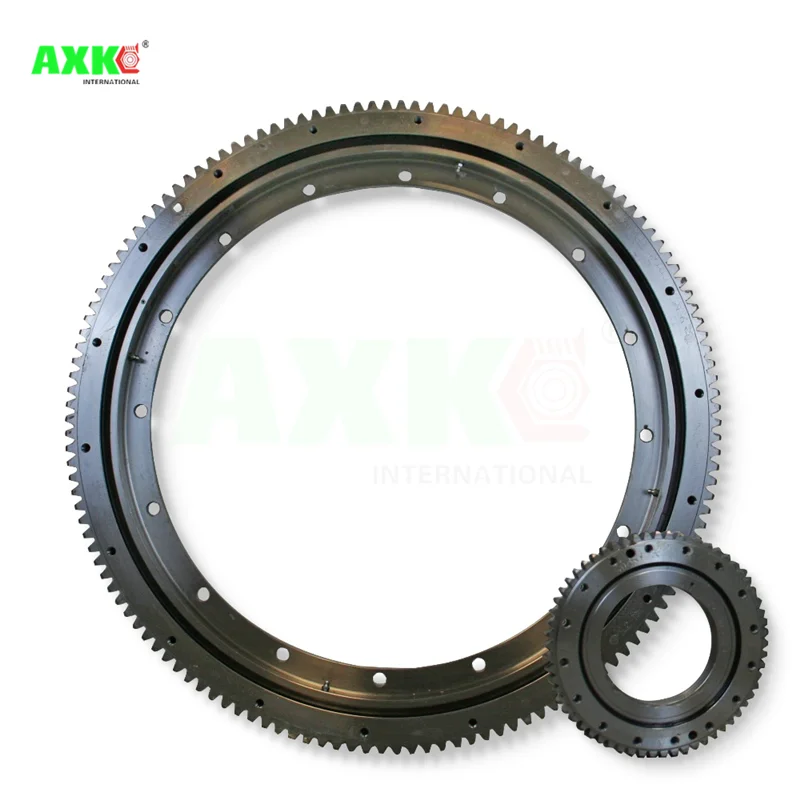 

Rotary bearing with external teeth 011.10.100 011.10.120 011.10.150 011.10.180 Small Medium-sized Crane Excavator Fittings