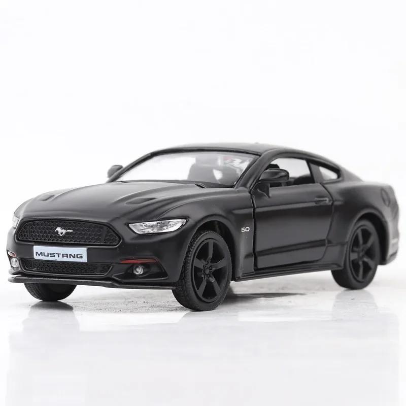 1:36 Ford Mustang GT Toy Car Model Replica Scale Metal Diecast Miniature Art Vehicle Figure Collection Xmas Gift Boy Toy A192