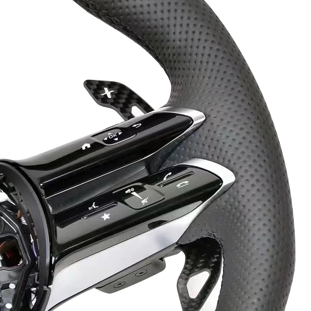 For Benz AMG New Dragonfly Steering Wheel Carbon fiber magnetic shift paddles on the steering wheel