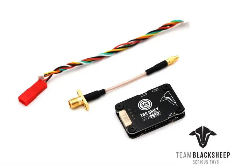 

TBS UNIFY 5G8 PRO32 HV (MMCX) 1W+ High Voltage FPV Video Transmitter
