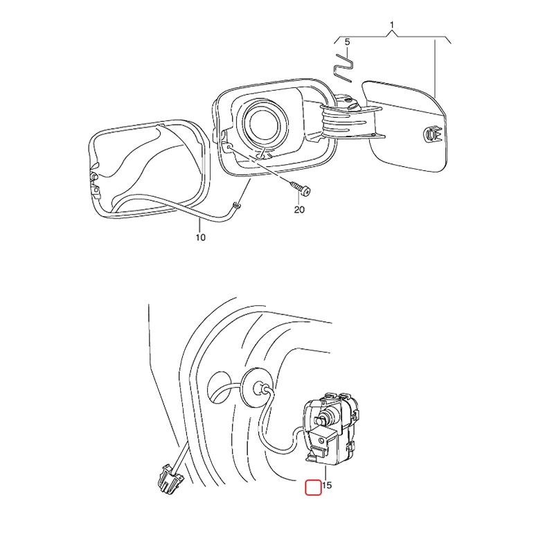 Trunk Lock Actuator Motor Tailgate lock 56D810773C for Golf MK7 R32 GTI Rabbit Jetta MK6 Passat B6 B7 5C6810773 56D 810 773 C