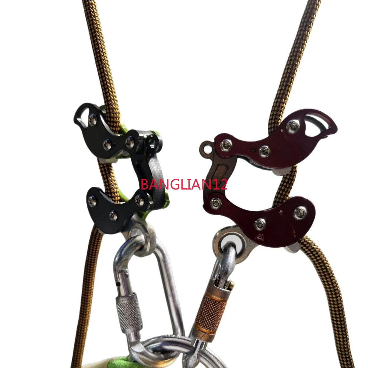 

Outdoor aerial work, climbing, grasping knots, manual ascent and descent device