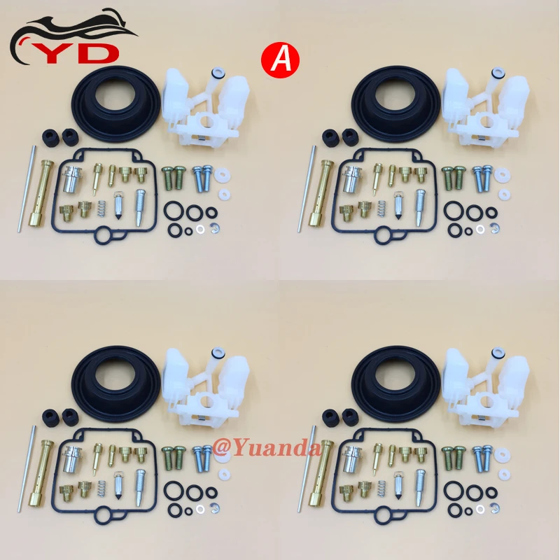 

Carburetor Repair Kit Pilot Screw Jet Needle Float Valve Gasket Vacuum Diaphragm For Suzuki Bandit GSF400 GK75A 91-97 GSF 400