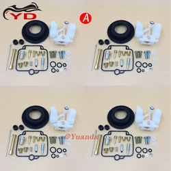 Carburetor Repair Kit Pilot Screw Jet Needle Float Valve Gasket Vacuum Diaphragm For Suzuki Bandit GSF400 GK75A 91-97 GSF 400