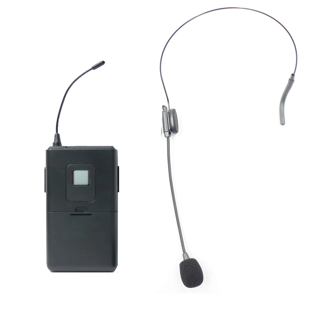 Бежевая беспроводная гарнитура, микрофонная система, один на 1 приемник, передатчик BeltPack