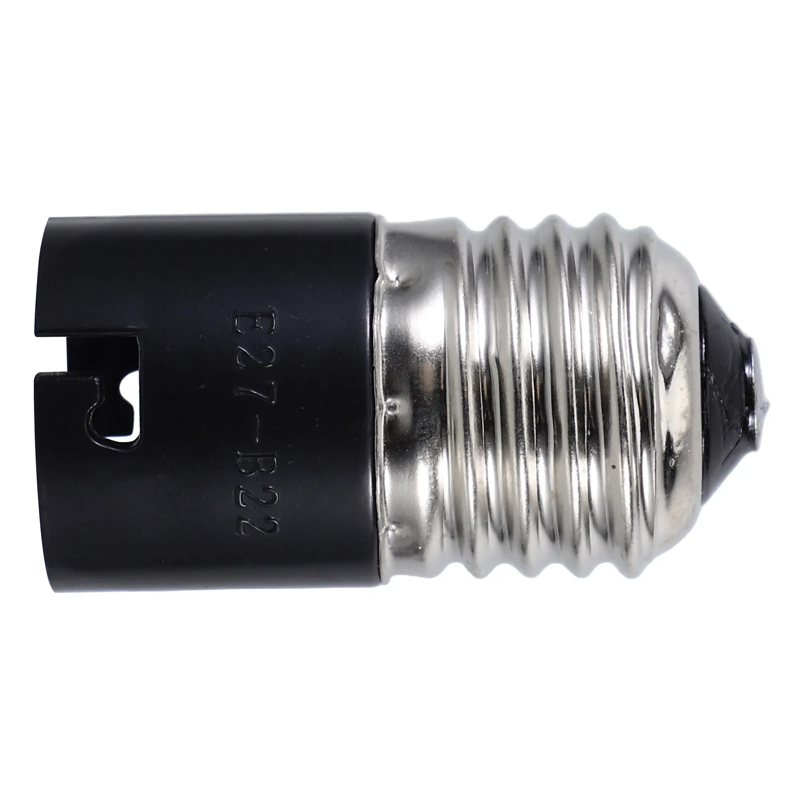 

E27 To B22 Light Bulb Socket Adapter Converter Medium Base Holder Easy Installation For Home Office Garage Porch Ceiling Lamp