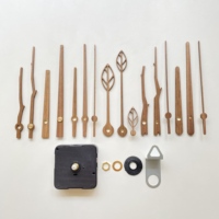 Wall Clock Silent Quartz Clock Movement Mechanism With Wood Clock Hands High Torque Replacement Clockwork Kits Repair 12Inch