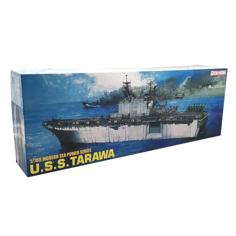 

DRAGON 7008 1/700 Комплект модели амфибийского штурмового корабля ВМС США Таравы