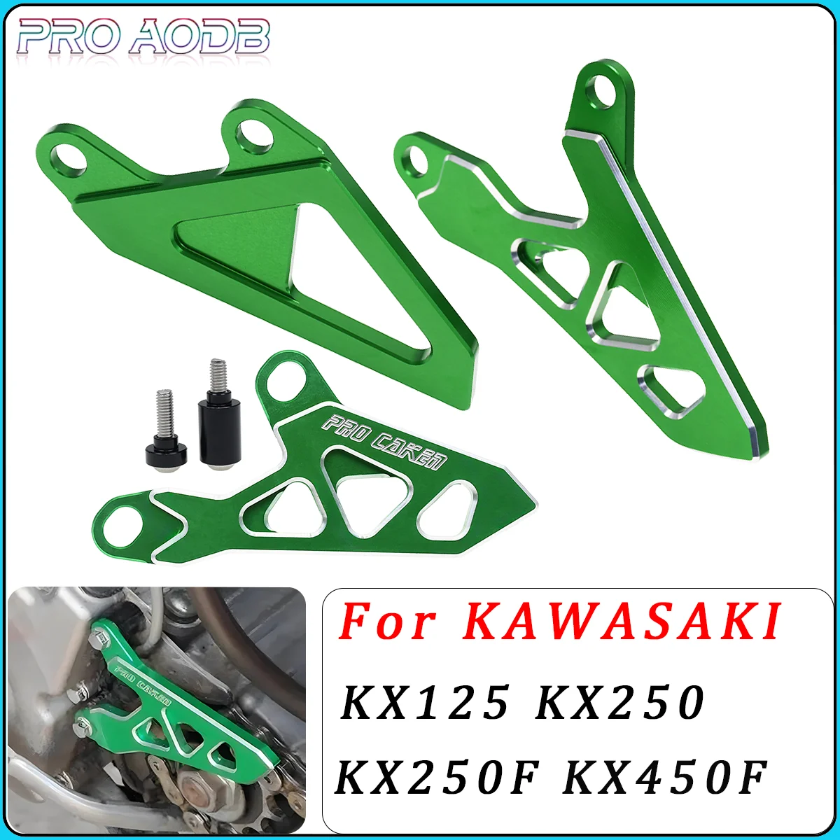 

Motorcycle Front Sprocket Cover Chain Protector Guard For KX125 KX250 KX250F KX450F KLX250 For Suzuki RMZ250 Suzuki 250SB