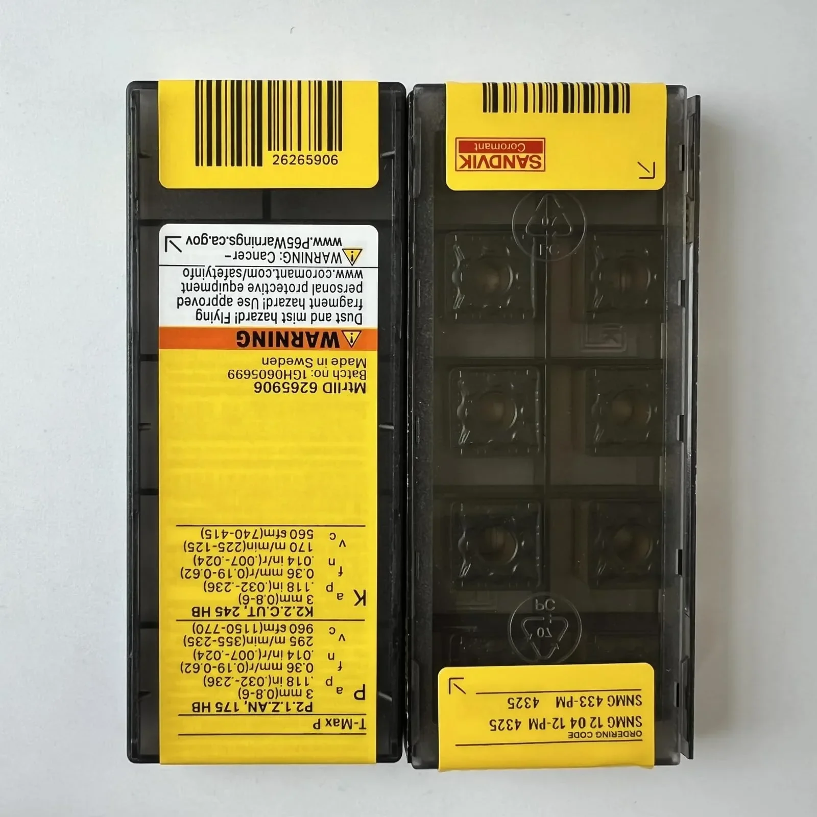 

SANDVIK-Coromant / SNMG120412-PM 4325 / 10 Pcs