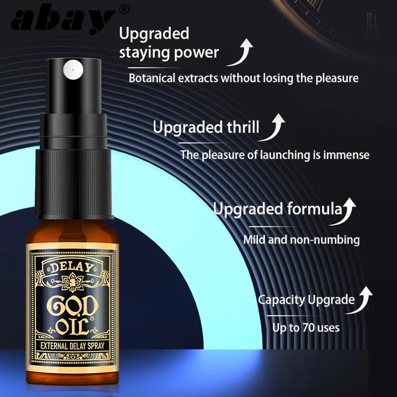 Original Indian God Oil Epitaxial Spray Genuine Non-Numbing Long-Term Delayed Stretching Oil Adult Sex Products 3