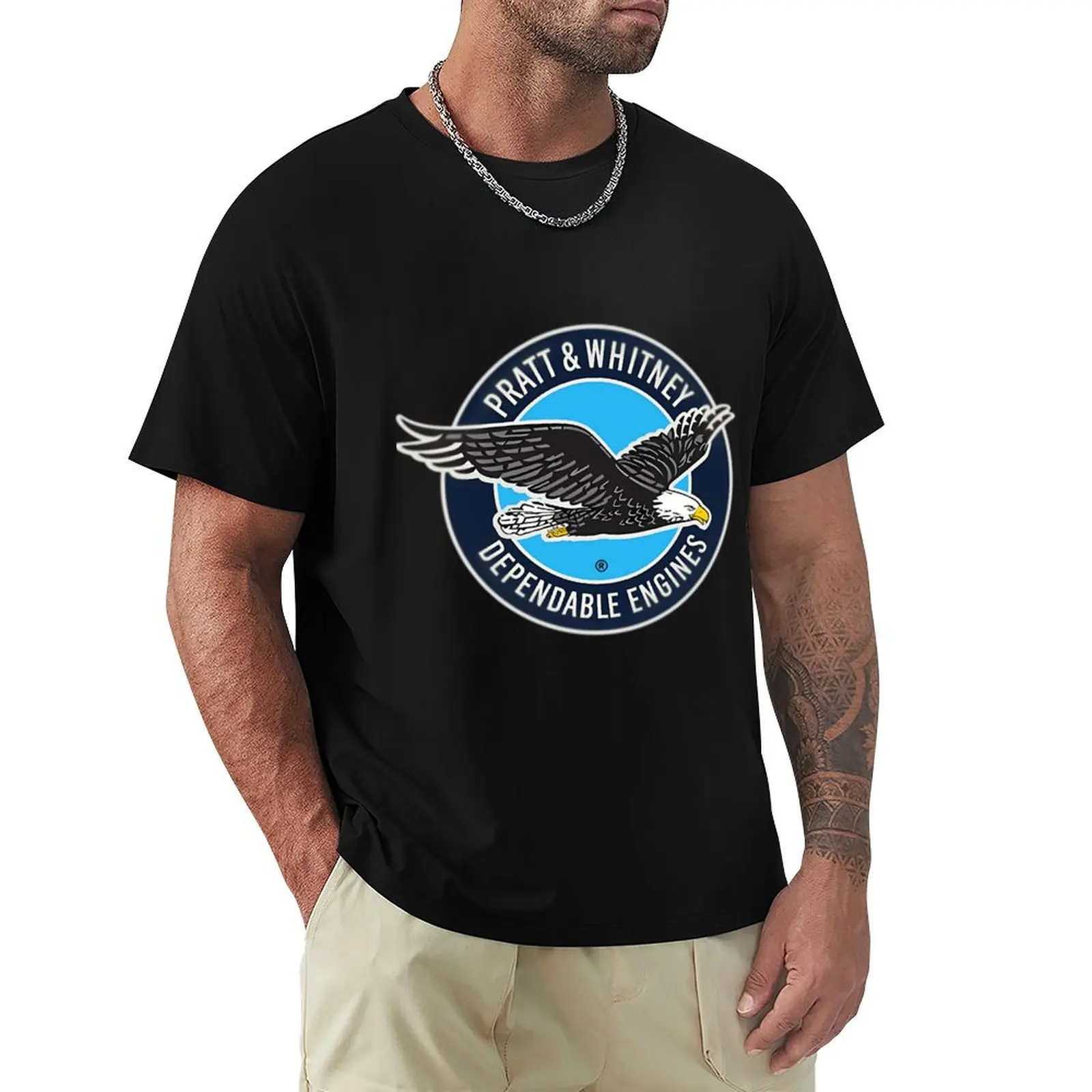 Pratt Amp Whitney T-Shirt man t shirts for men casual T-Shirt