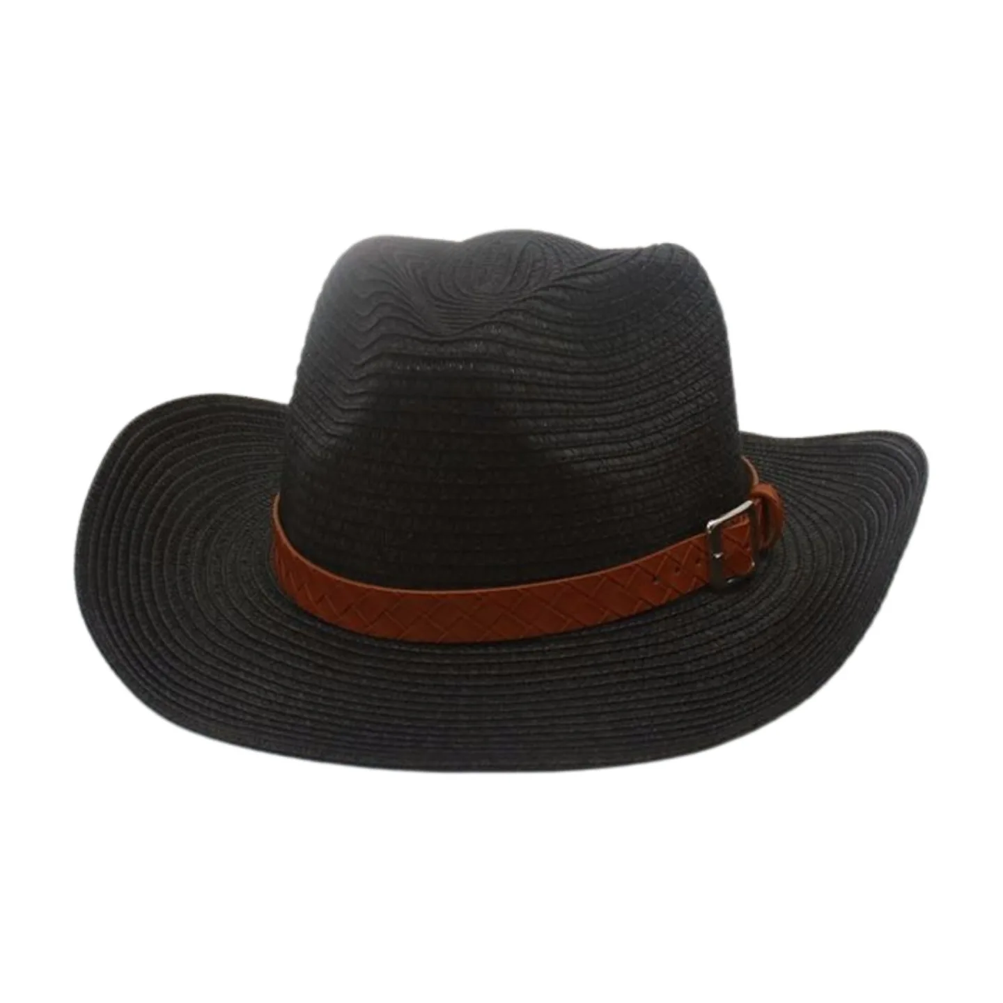 

Straw High-grade Beach Travel Grassland Hat Niche British Style Sun Protection Sun Hat For Spring And Summer Straw Cowboy Hat