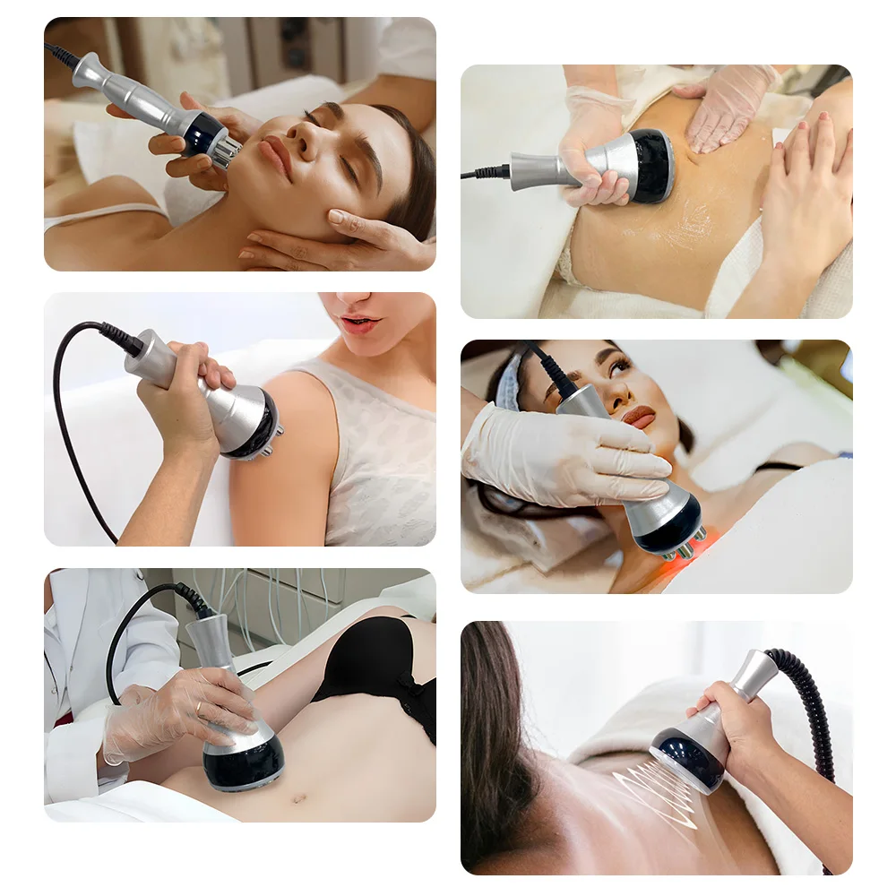 80K 9 in 1 Ultrasonic Cavitation RF Beauty Machine Multipolar Body Contouring Device Skin Firming Smoothing Personal Equipment view 4