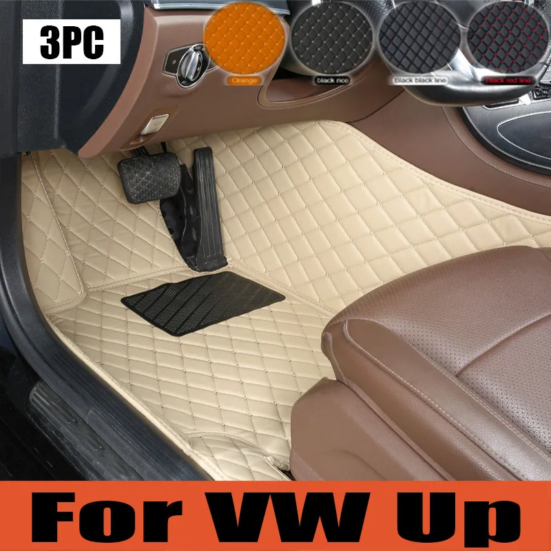 

Car Floor Mat For VW VW Up 2012~2019 Waterproof Tapete Automotivo Para Carro Car Mats Accessoire Voiture Car trunk mat