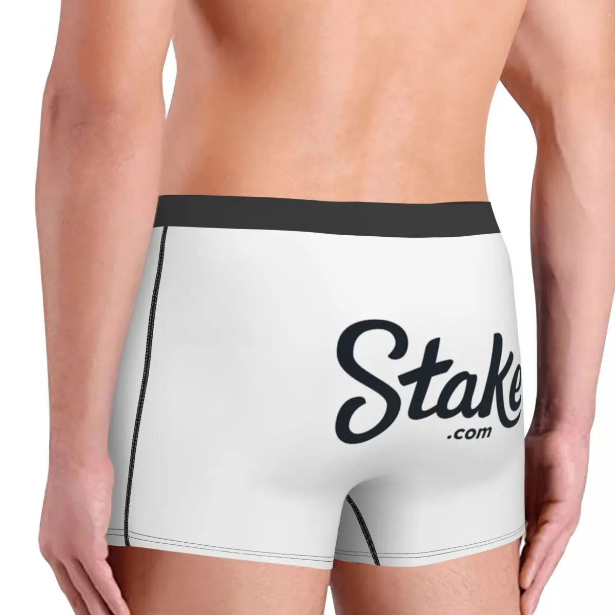 Calzoncillos Boxer, pantalones cortos, bragas de Casino Crypto, ropa interior cómoda para hombre, regalos para novio