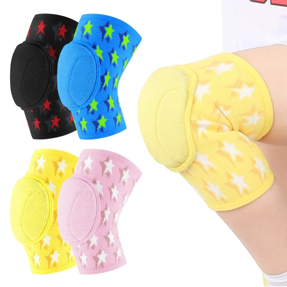 

1Pc Collision Avoidance Sports Knee Pad Anti-Collision Anti-Fall Knee Pad Support Thick Sponge Knee Brace Protector Children