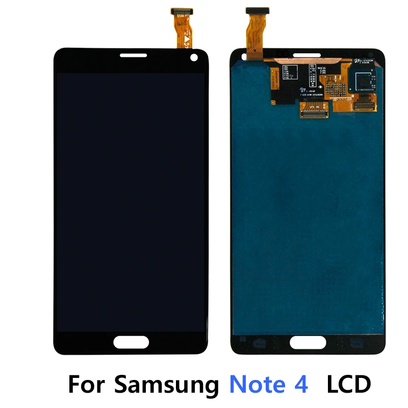 

5.7'' SUPER AMOELD LCDs For Samsung Galaxy Note 4 N910T N910A LCD Display Touch Screen Digitizer Assembly Repair Parts