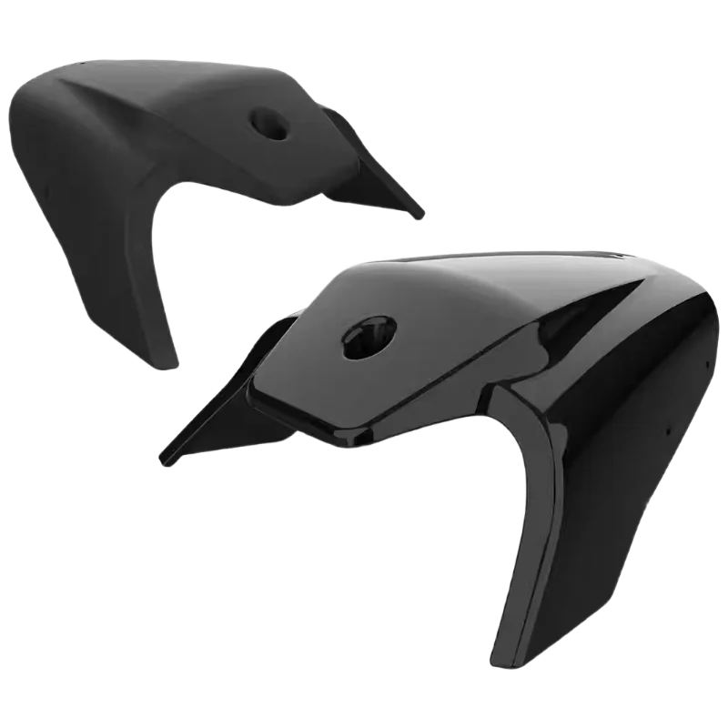 For The Benda Black Flag 500 has been modified with a short tail, a mudplate back, an integrated taillight, flowing turn signals