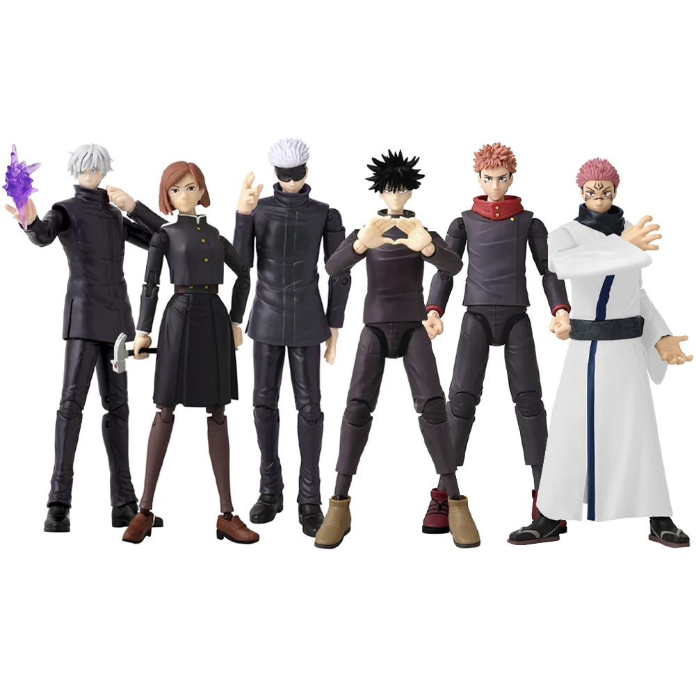 

Anime JJK figure Itadori Yuji Satoru Gojo action figure Removable Model Nobara Kugisaki Ryomen Sukuna Figure Megumi Dolls Gifts