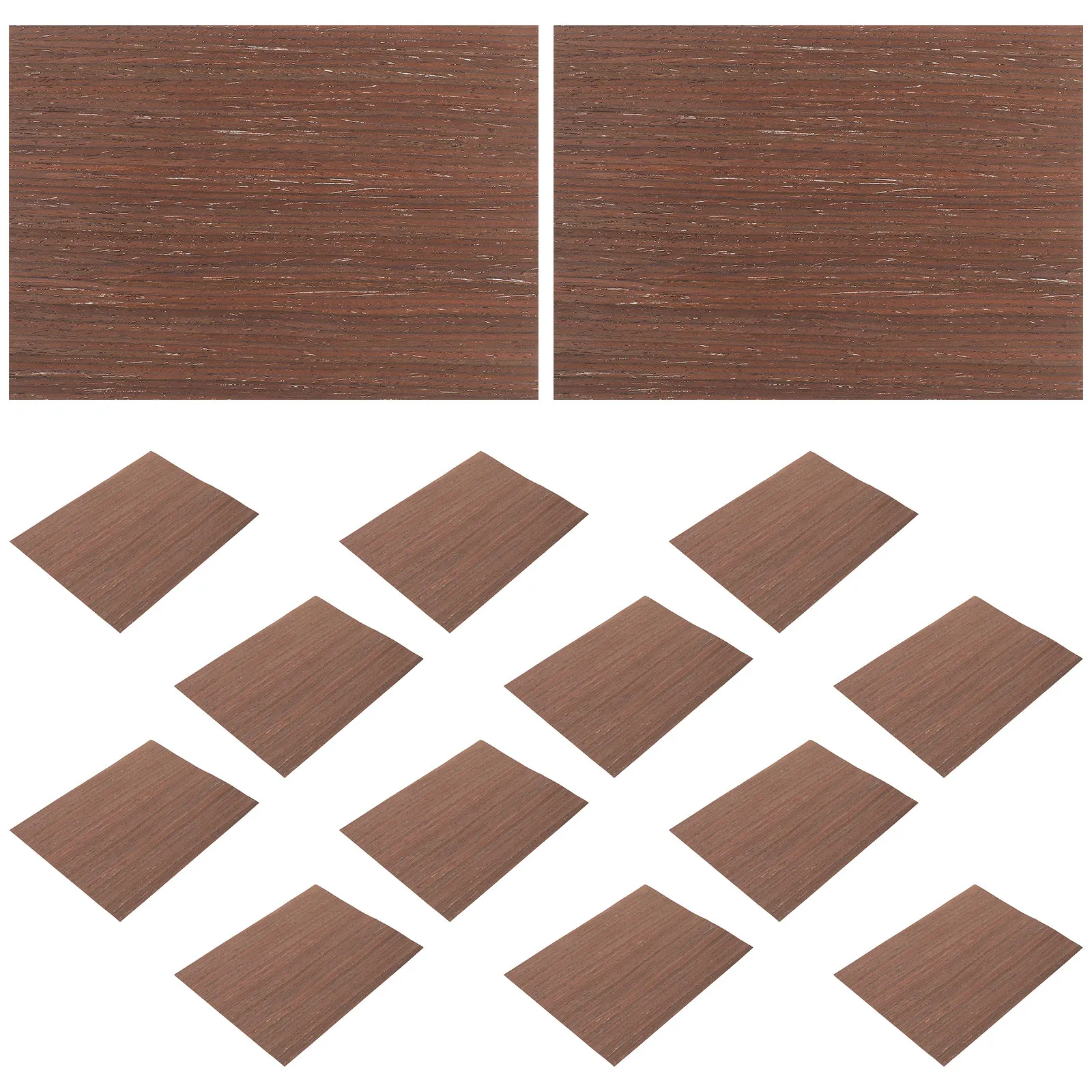 15 Pezzi di Tavole in Legno per Diorama 20,5x15x0,1 cm per Modelli Architettonici, Pavimenti, Interni, Artigianato, Tavoli di Sabbia e Esposizioni