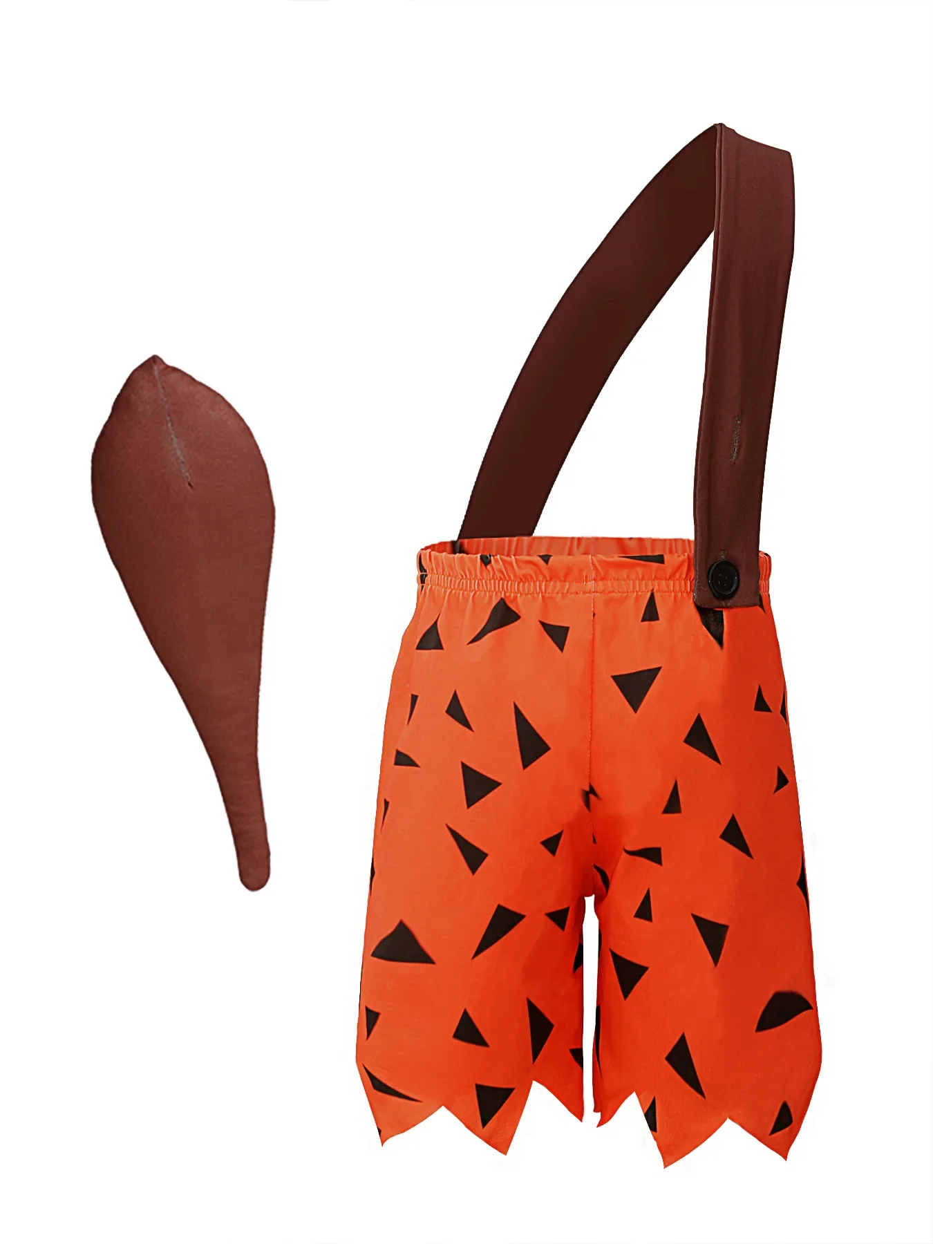 Kleinkind Baby Höhlenmensch Halloween-Kostüm Kinder Jungen Mädchen Primitives Cosplay-Kleid Shorts-Set mit Requisiten Feiertagsparty Faschingskostüm – Detail 18