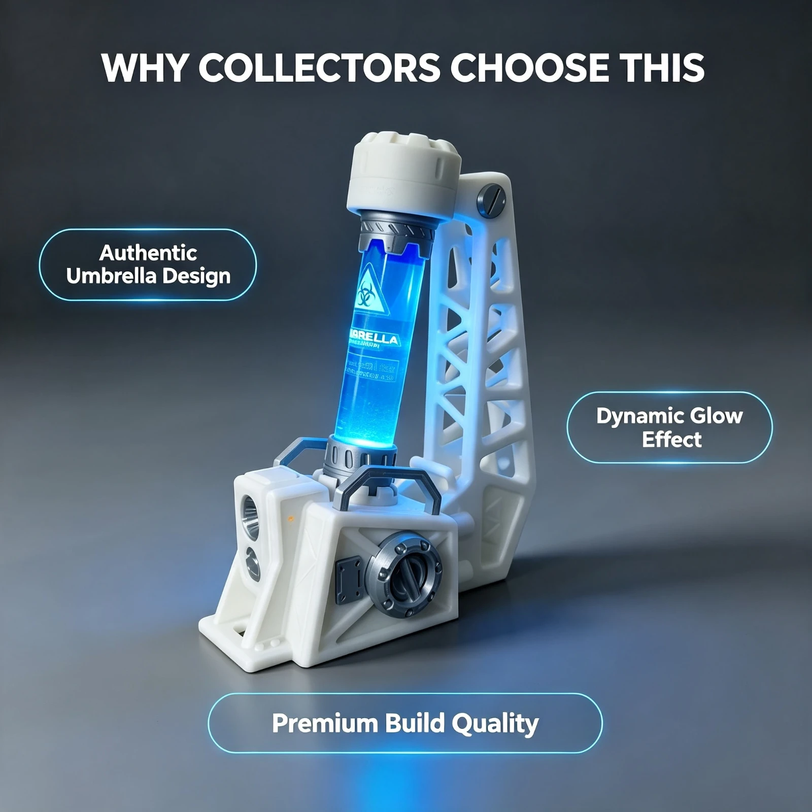 3D Printing Laboratory - LED Illuminated Residented Eviled Virus Bottle