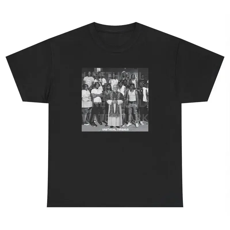 Pope Leo XIV O Block Chicago T Shirt Funny Gang Parody Meme Humor Tee